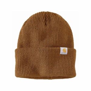 Carhartt Knit Waffle Beanie in Carhartt Brown